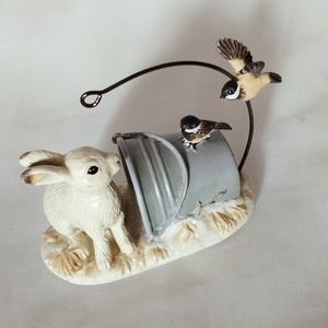 Hand Crafted Rabbit Christmas Tree Ornament